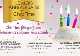 Chic Time chouchoute ses clients