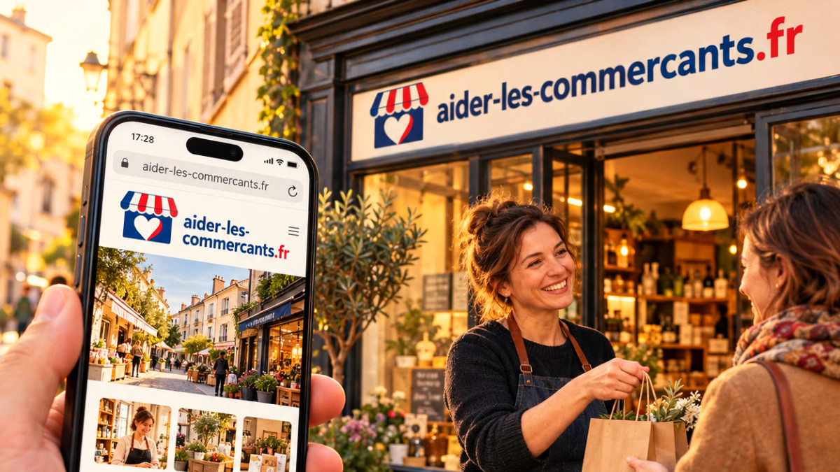 Aider-les-commercants. Fr reçoit plus de 800 visites par jour, selon l'un de ses cofondateurs