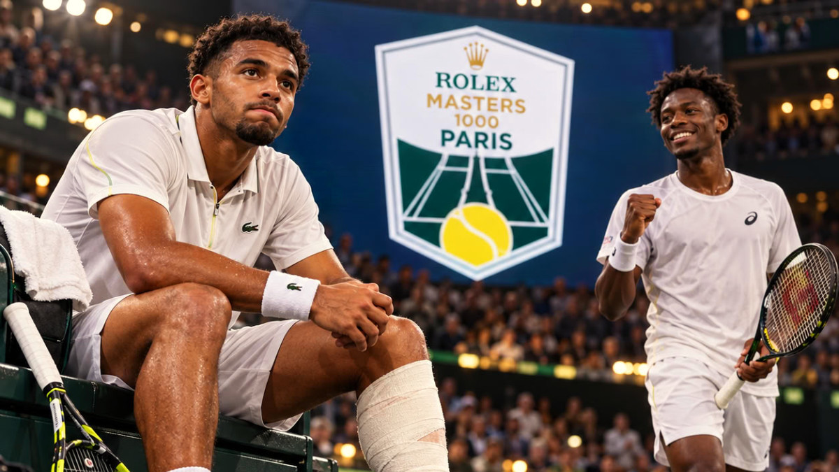 Arthur Fils abandonne à Bâle à quelques jours du Masters 1000 de Paris, où Moïse Kouamé est invité dans le tableau final
