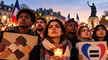 Après l'attaque terroriste dans les Yvelines, des rassemblements contre le racisme se multiplient partout en France