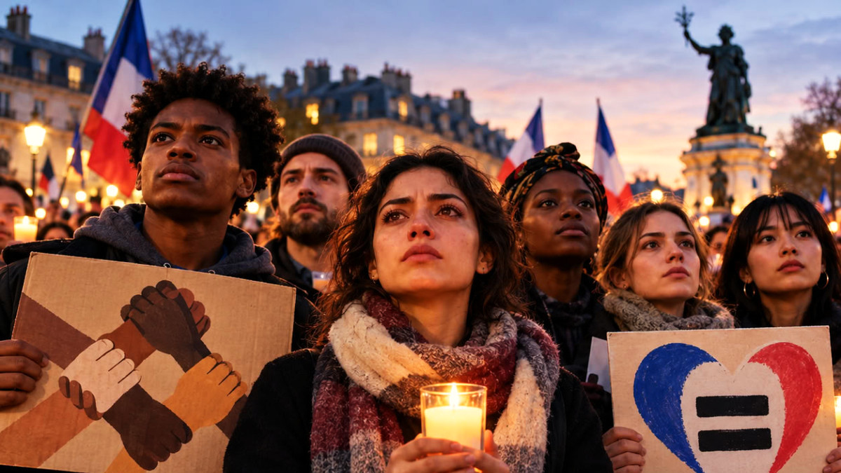 Après l'attaque terroriste dans les Yvelines, des rassemblements contre le racisme se multiplient partout en France