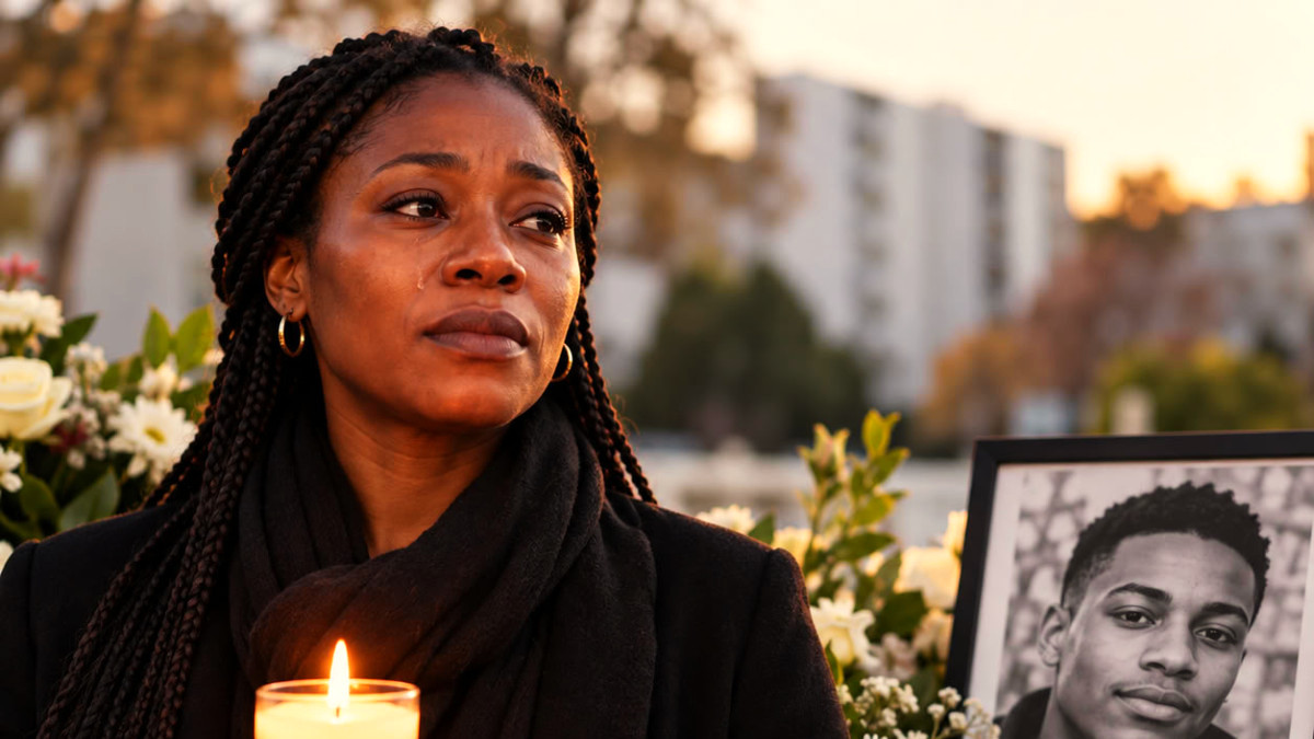 Attentat raciste de Trappes : l'hommage de la sœur de Pengo Bossio Wangi, tué en 2017