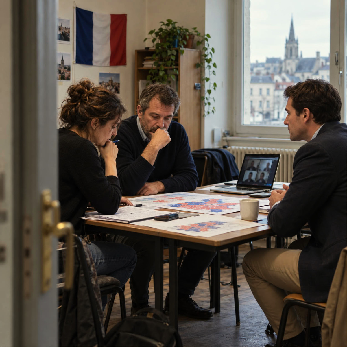 La campagne est-elle sous influence américaine ?