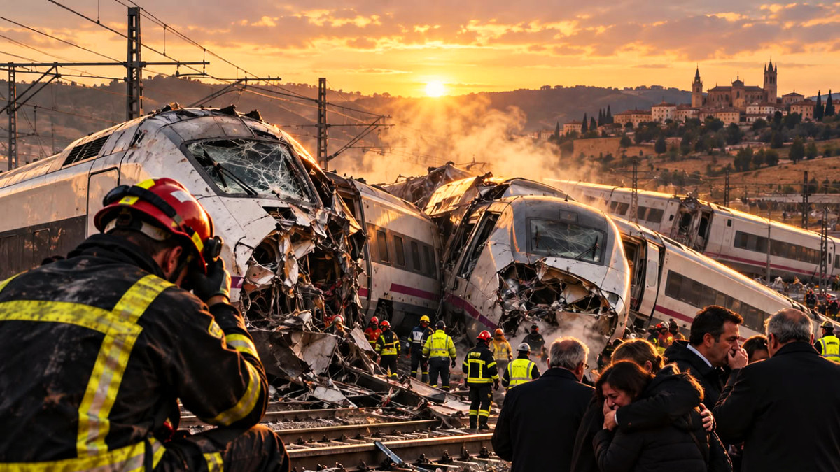 Catastrophe ferroviaire : les Espagnols réclament des comptes au lendemain du drame