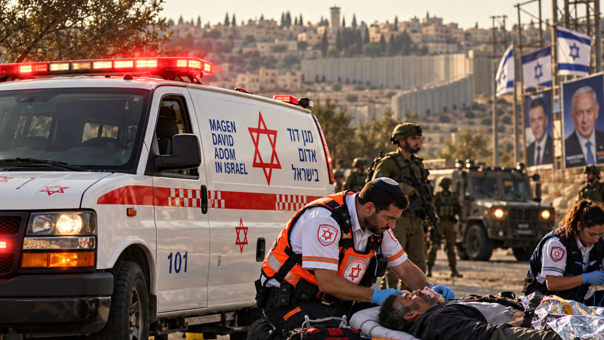 Cisjordanie : cinq blessés dans une attaque avant les élections en Israël