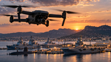 Des drones non autorisés ont survolé plusieurs sites militaires, dont la base navale de Toulon