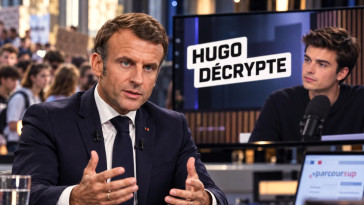 Emmanuel Macron répond à HugoDécrypte sur la mobilisation lycéenne, Parcoursup et le racisme