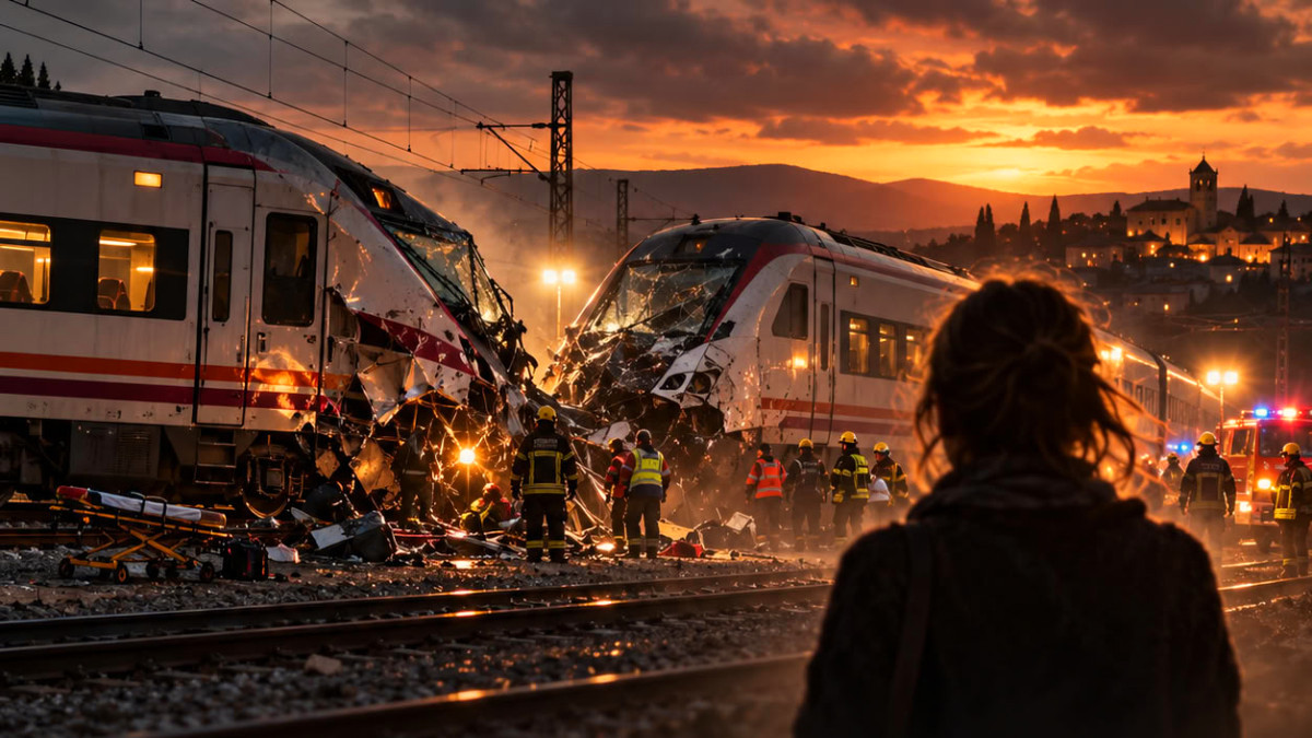 En Espagne, les secours recherchent des Français portés disparus après la collision entre deux trains