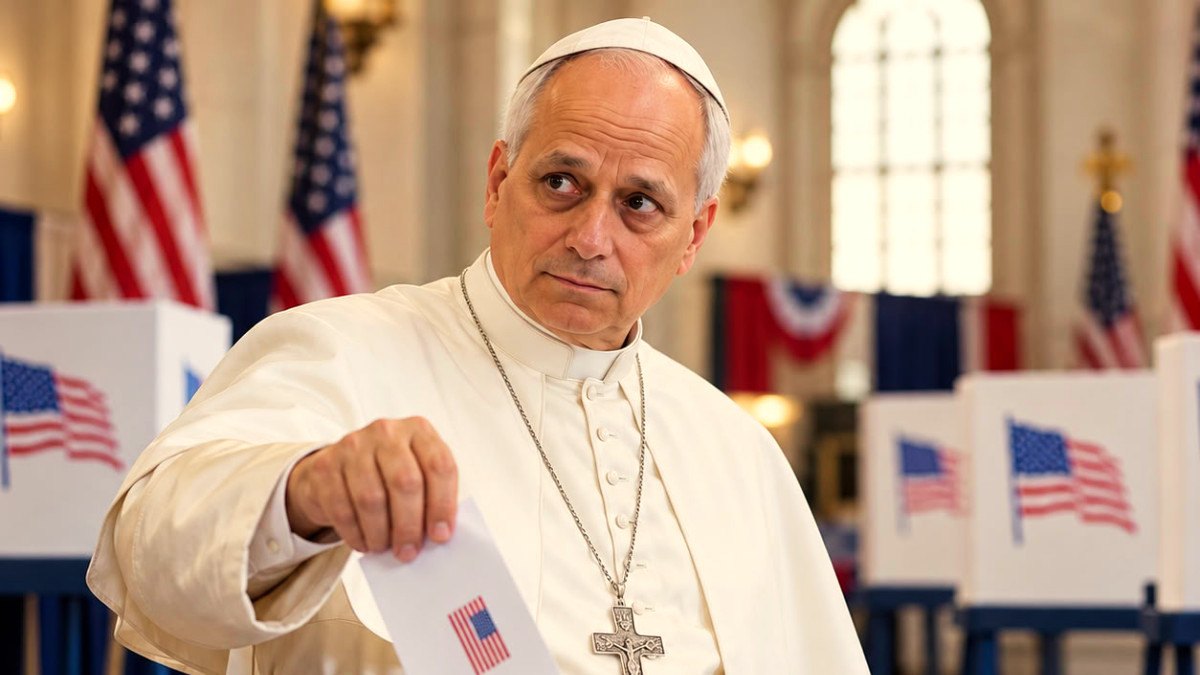 Aux États-Unis, le pape Léon XIV a voté pour les élections de mi-mandat
