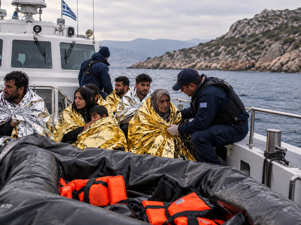 En Grèce, au moins 12 migrants meurent dans deux accidents en mer Égée
