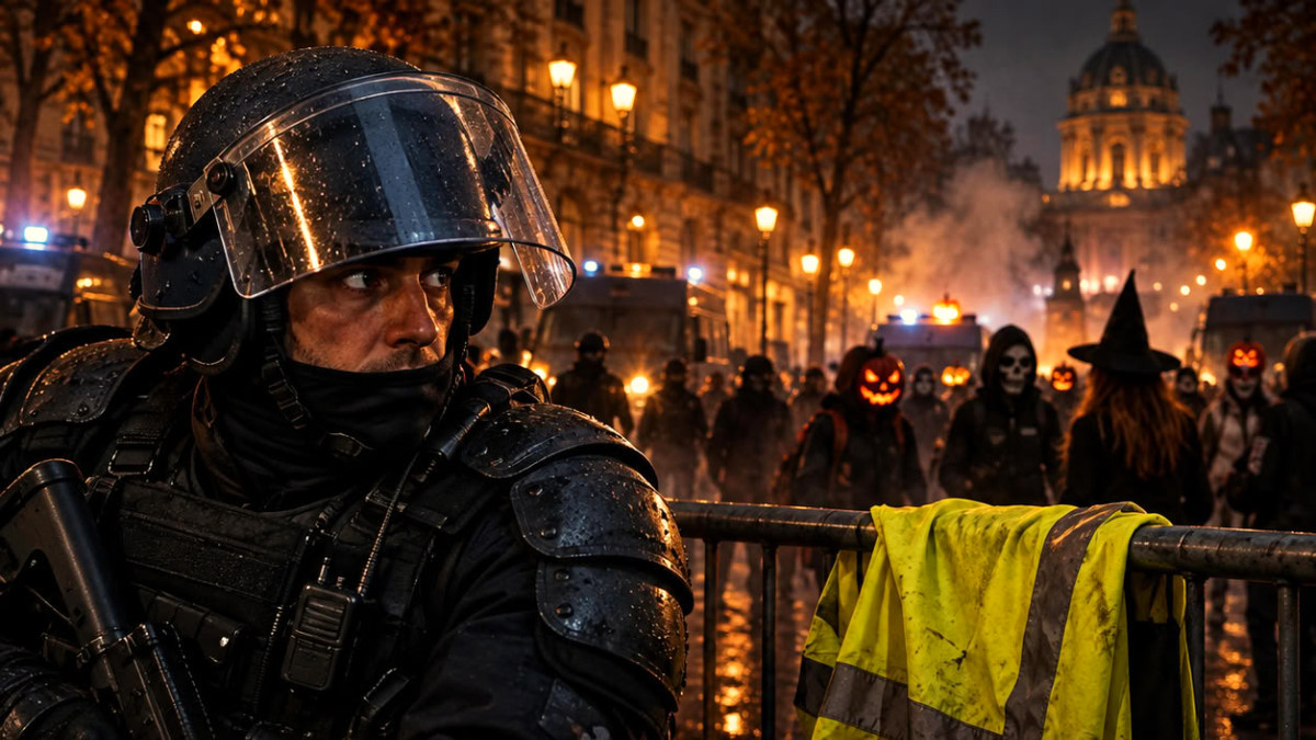 Halloween : les forces de l'ordre redoutent des débordements en marge des manifestations du 31 octobre