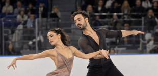 Laurence Fournier Beaudry et Guillaume Cizeron : pour leur reprise, une danse libre qui survole le Grand Prix de France