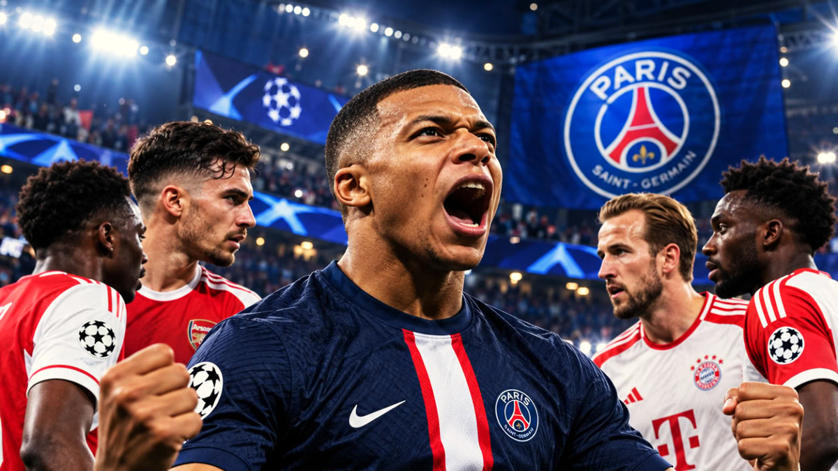 Ligue des champions : le PSG en tête devant Aston Villa, Mbappé buteur et Arsenal et le Bayern dos à dos