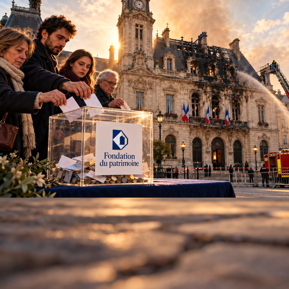 Limoges lance une souscription publique pour sauver sa mairie ravagée par l'incendie du 17 octobre