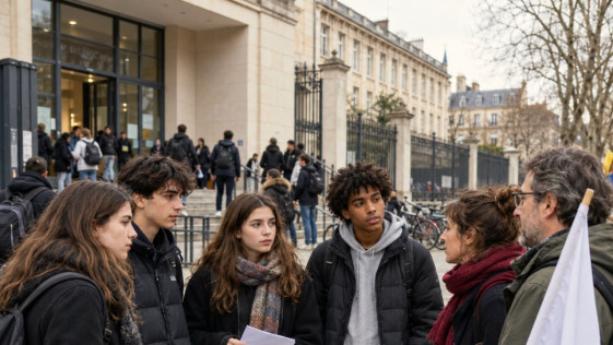 Lycéens et syndicats d'enseignants attendent des "mesures fortes" du gouvernement