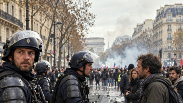 Le maintien de l'ordre est sous le feu des critiques après les violences en marge de la mobilisation du 17 octobre