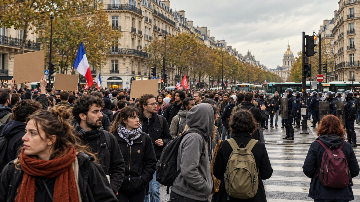 Mobilisation du 17 octobre : des dizaines de manifestations et des incidents dans les grandes villes