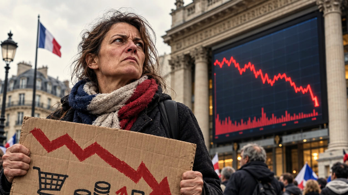 Le PIB recule de 0,1 % au troisième trimestre en France, et le ministre déplore "une économie à l'arrêt"