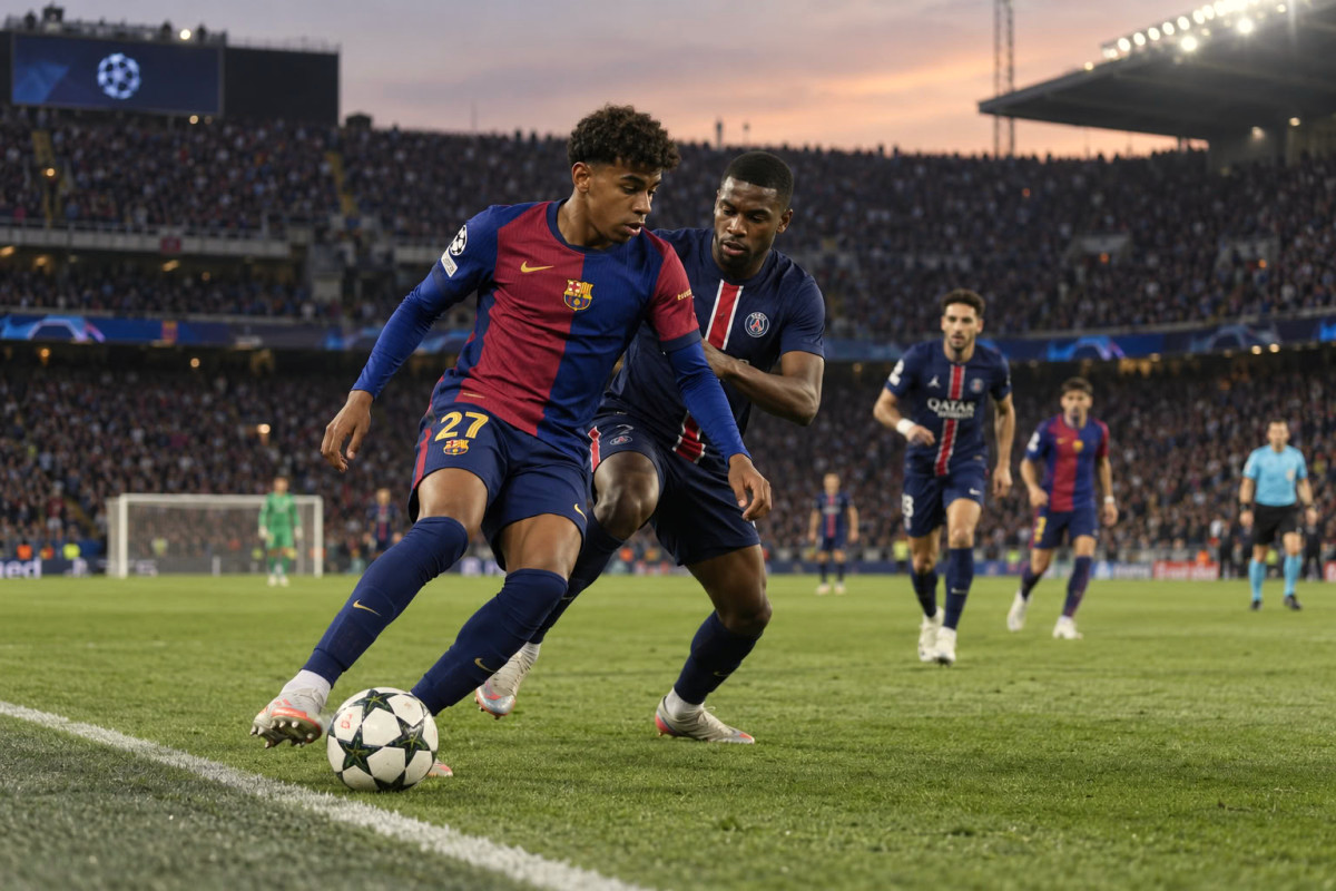 Le PSG défie Lamine Yamal et l'armada catalane en Ligue des champions