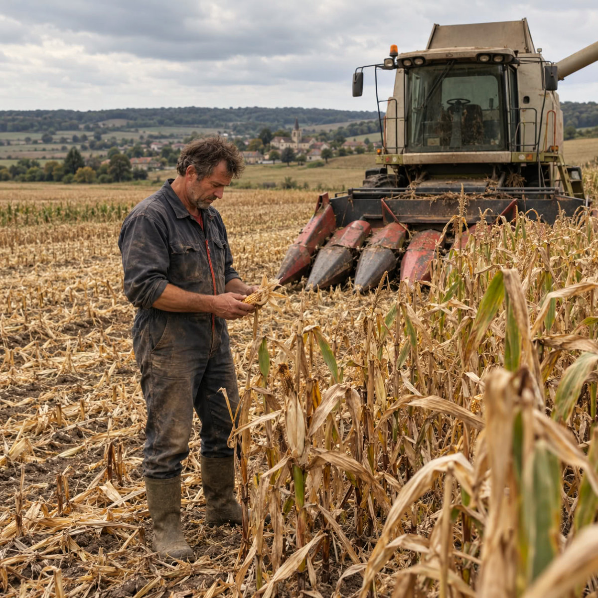 La récolte de maïs en France serait 50 % inférieure à celle de 2025, selon l'association des producteurs