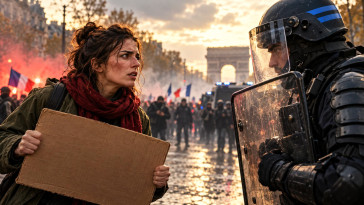 Des tensions sont constatées à la fin de certains cortèges lors des manifestations