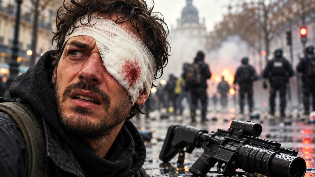 Après un tir de LBD sur un manifestant, des questions sur une grave blessure : "Il aurait pu être tué"
