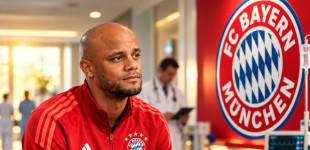 Vincent Kompany, entraîneur du Bayern Munich, hospitalisé, sera absent du banc "plusieurs semaines"