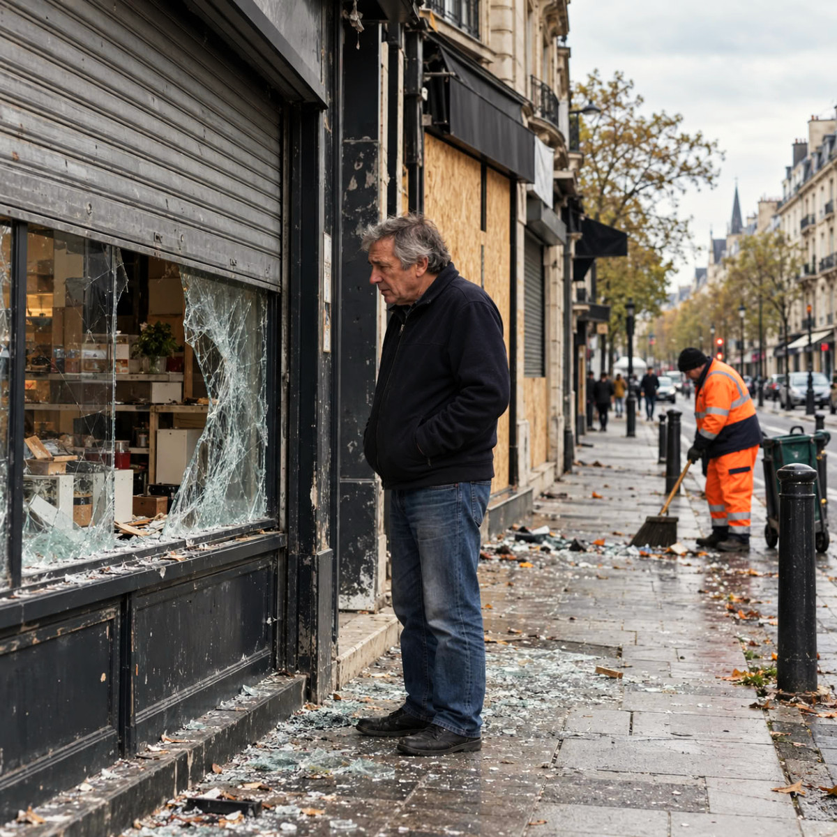 Violences du 17 octobre : 1 500 commerçants touchés, selon une fédération de la distribution