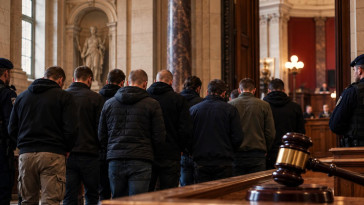Violences du 24 octobre : qui sont les dix hommes de l'ultradroite jugés en comparution immédiate à Nice ?